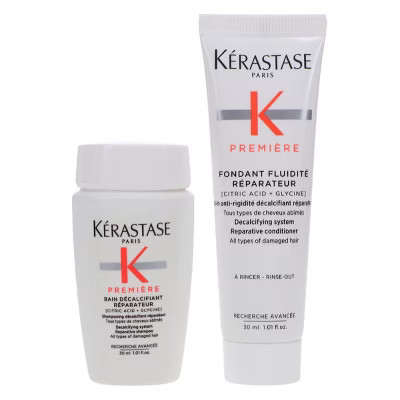 Kerastase Premiere Decalifying System Repairing Shampoo 1 oz & Première Fondant Fluidetè Rèparateur Conditioner 1 oz Combo Pack | Target