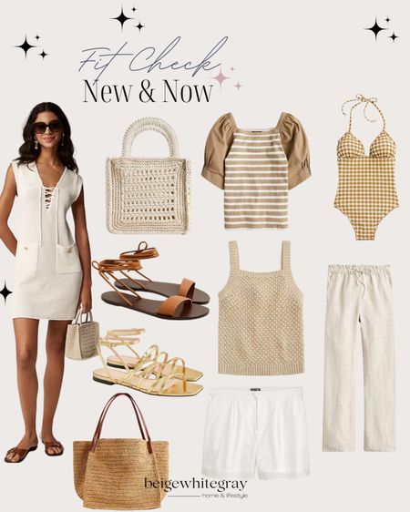 Vacation wear!! Beautiful neutral fashion that’s perfect for your summer vacation!! Stay cool and chic! 

#LTKItBag #LTKTravel #LTKShoeCrush