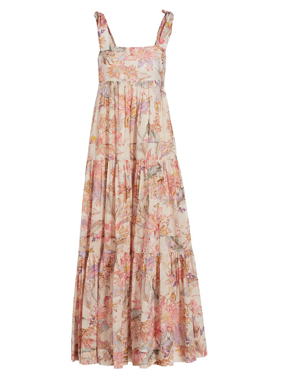 Cira Floral Cotton Midi-Dress | Saks Fifth Avenue