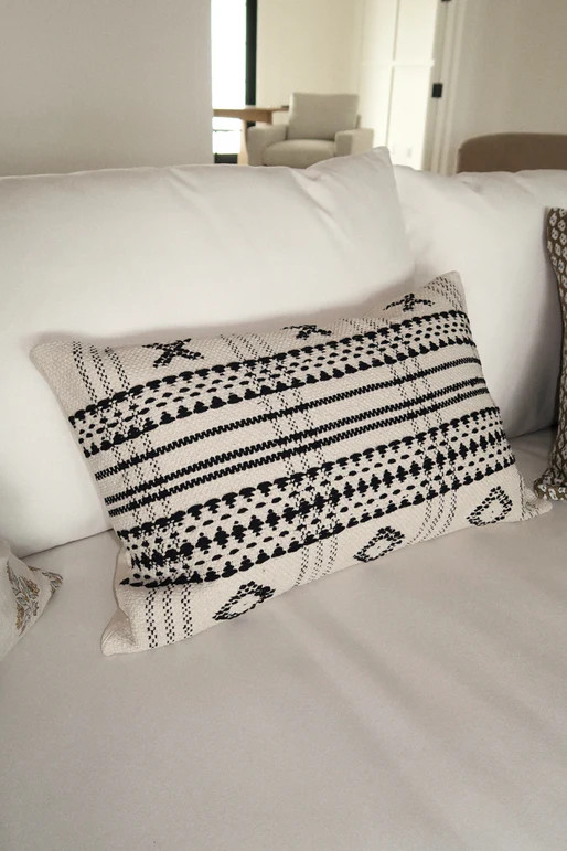 Xavier Lumbar Pillow - Beige | THELIFESTYLEDCO