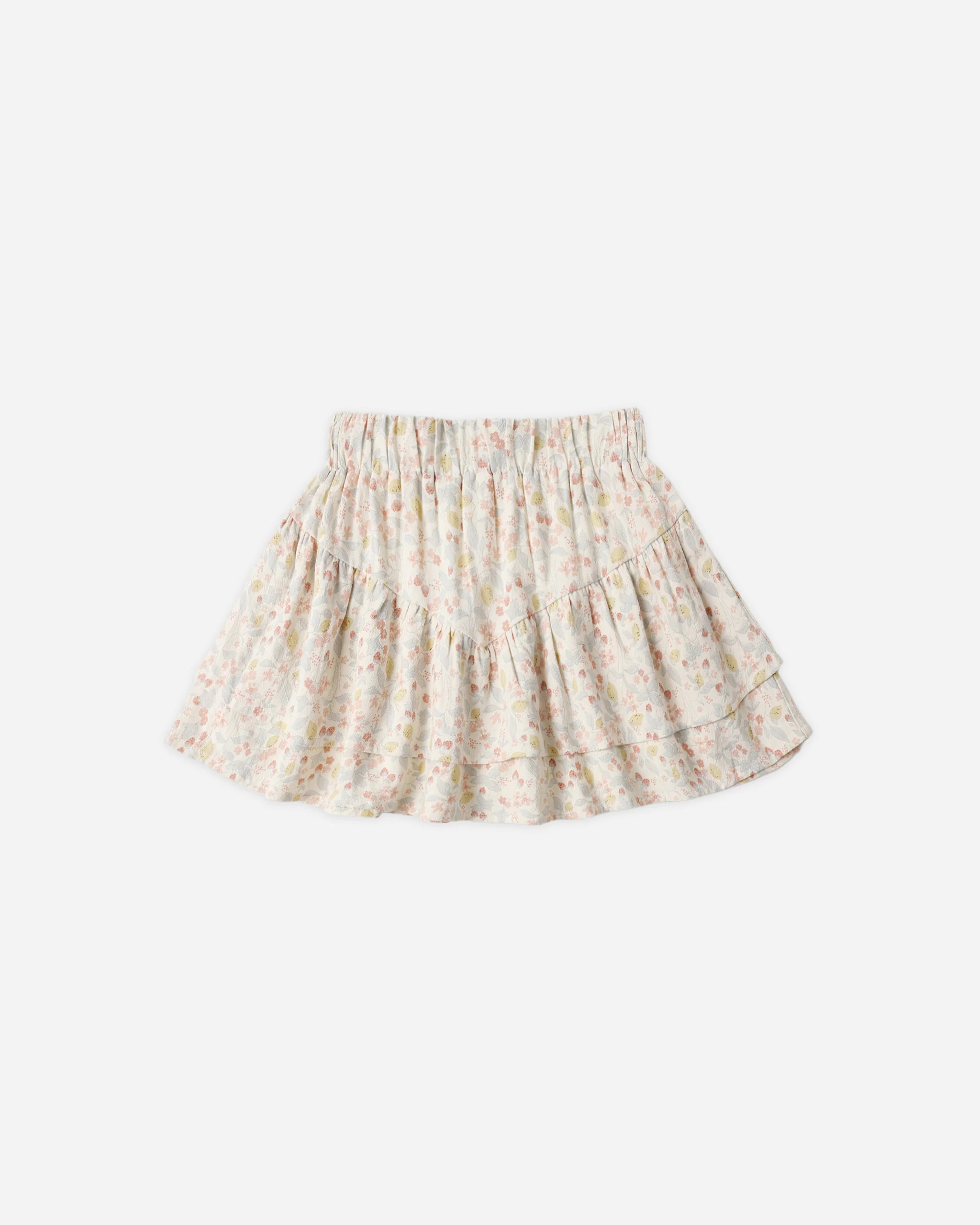 Tiered Mini Skirt Summer Garden | Rylee + Cru
