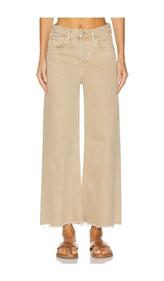 Lyra Crop Wide Leg in Porcini | Revolve Clothing (Global)