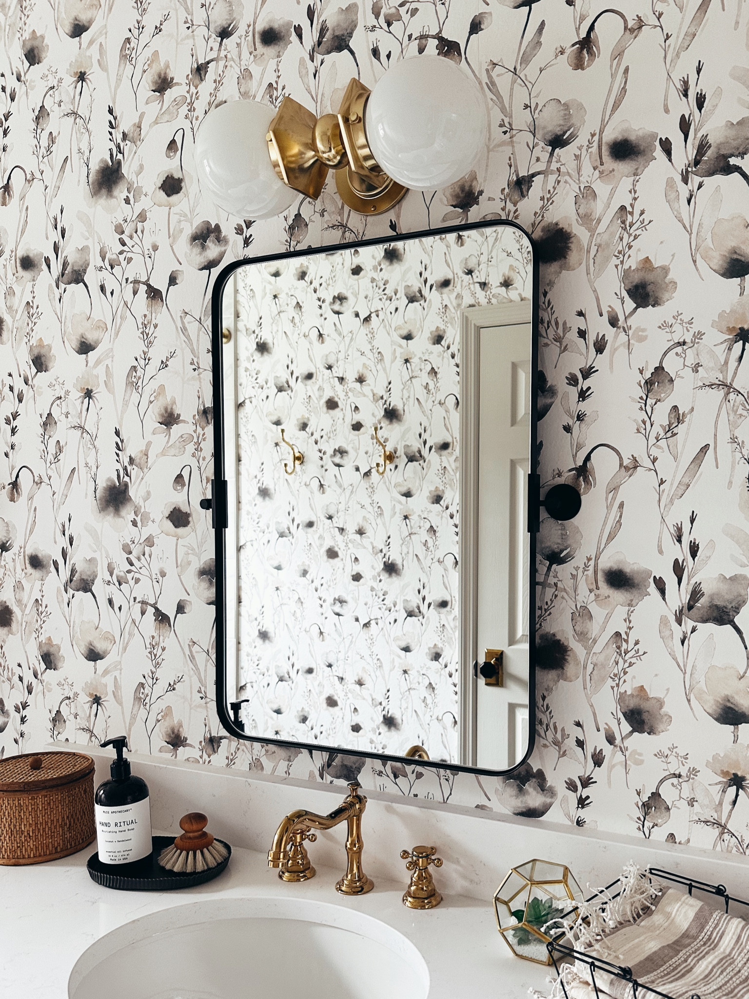 DIY guest bathroom upgrade with these affordable decor accents 👍🏼🚰🛁  #amazonprime #rejuvenation #decor #diy 

#LTKsalealert #LTKCyberWeek #LTKhome