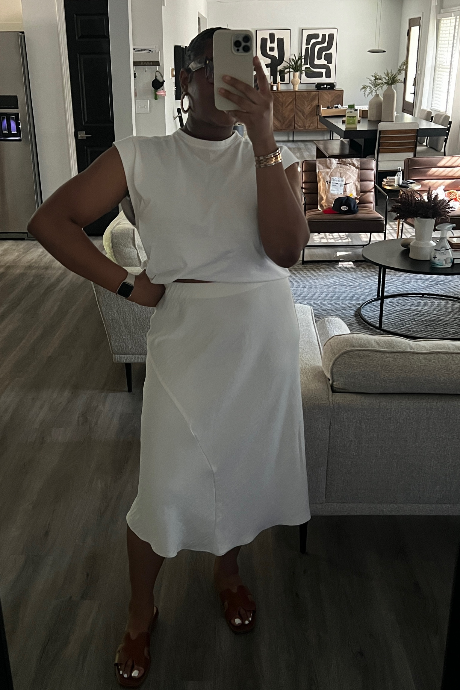 Corporate girlie coming through. I felt like getting cute today for work and threw this little monochrome outfit together. It’s perfect for inside and outside the office! 

#LTKmidsize #LTKSeasonal #LTKstyletip