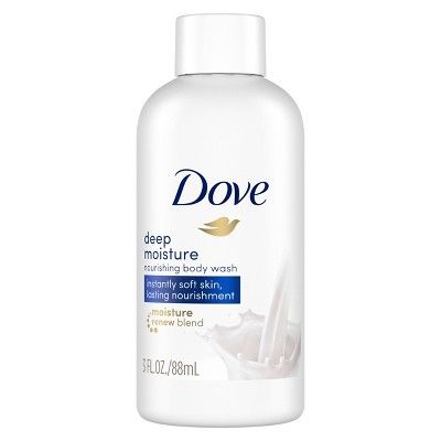 Dove Deep Moisture Nourishing Body Wash Soap for Dry Skin - Trial Size - 3 fl oz | Target