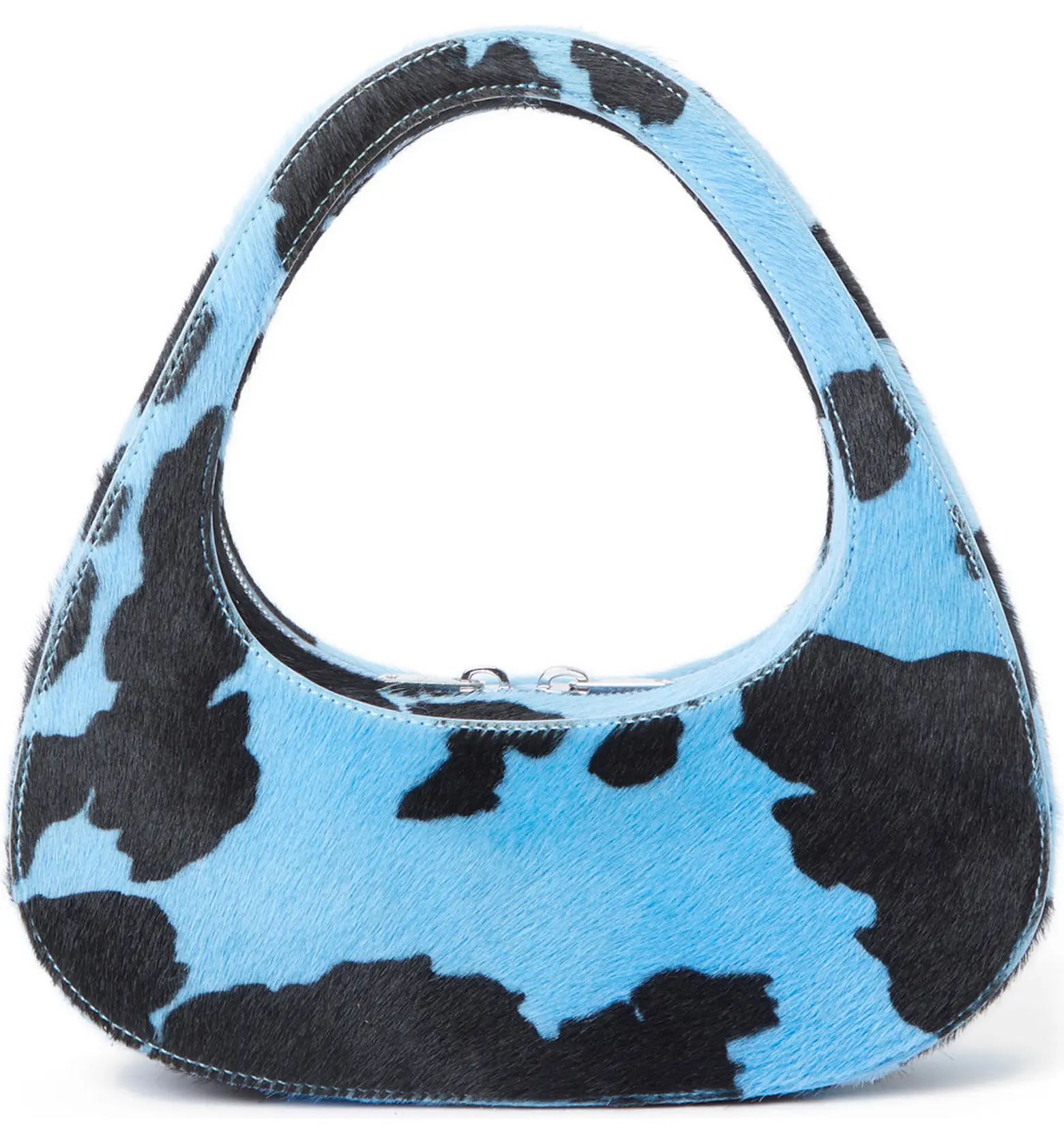 Coperni Swipe Cow Print Genuine Calf Hair Baguette Bag | Nordstrom | Nordstrom