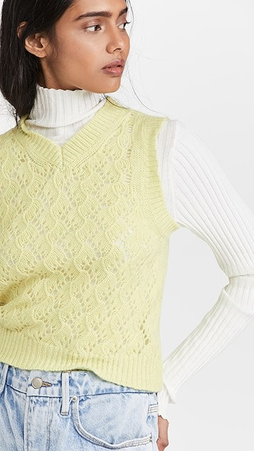 Cropped Sweater Vest | Shopbop
