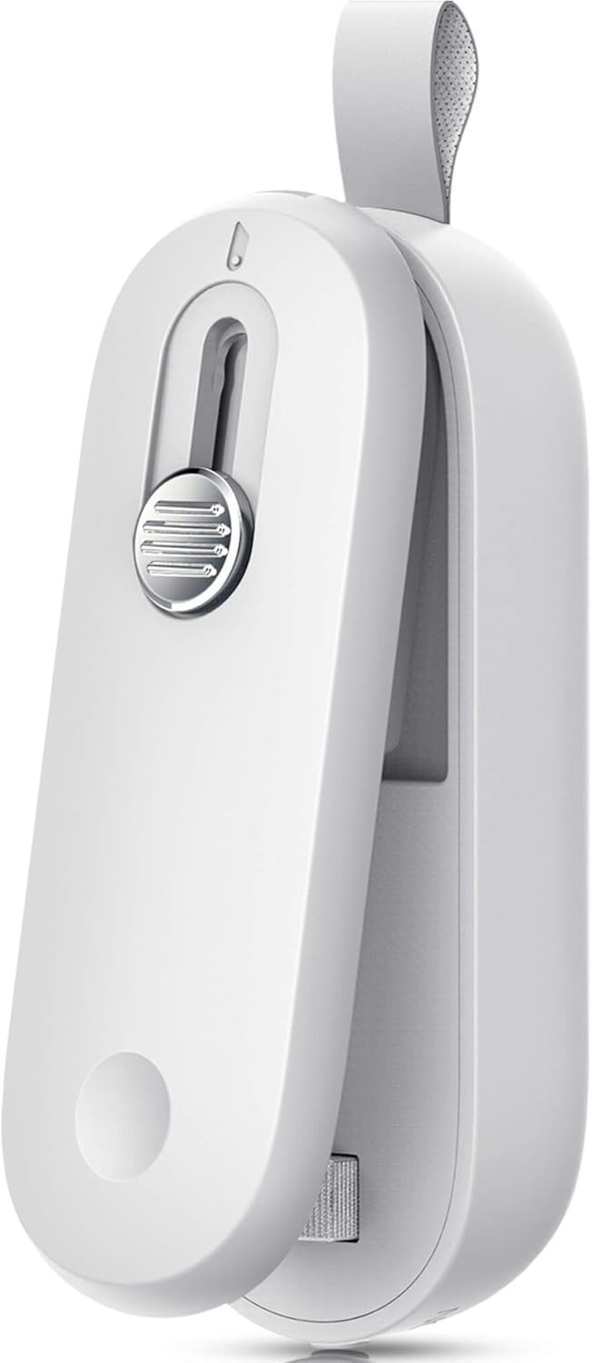 ODSD Bag Sealer, 2 IN 1 Mini Bag Sealer Heat Seal with Cutter, Portable Bag Resealer Handheld wit... | Amazon (US)