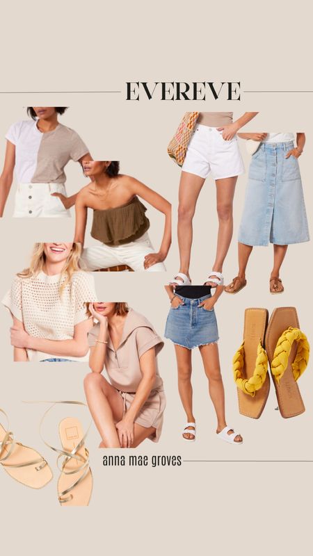 ICYMI! You just can’t go wrong with clean neutrals and denim as we head into warmer weather! Long or mini skirts, white or blue denim shorts, these are great spring staples :) Also these sandals are 🤌🏾