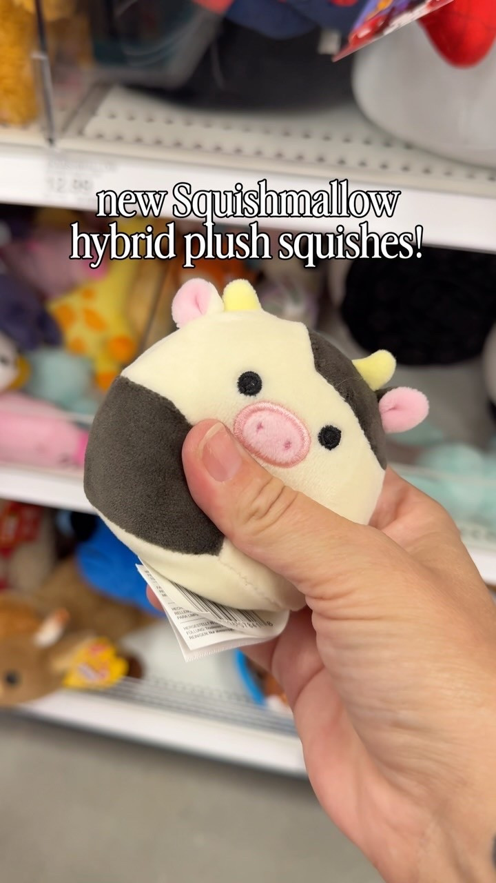 NEW MallowMees from @squishmallows 😍 they are a hybrid plush-squishy with a nee-doh like inside and a squishmallow outside! Found these at Target, they aren’t online yet but if you want the link when they are, FOLLOW first & comment “SHOP” so you can receive my message. 🎯

#Targetpartner #targetfinds  #targetstyle #shoppingvlog #newattarget