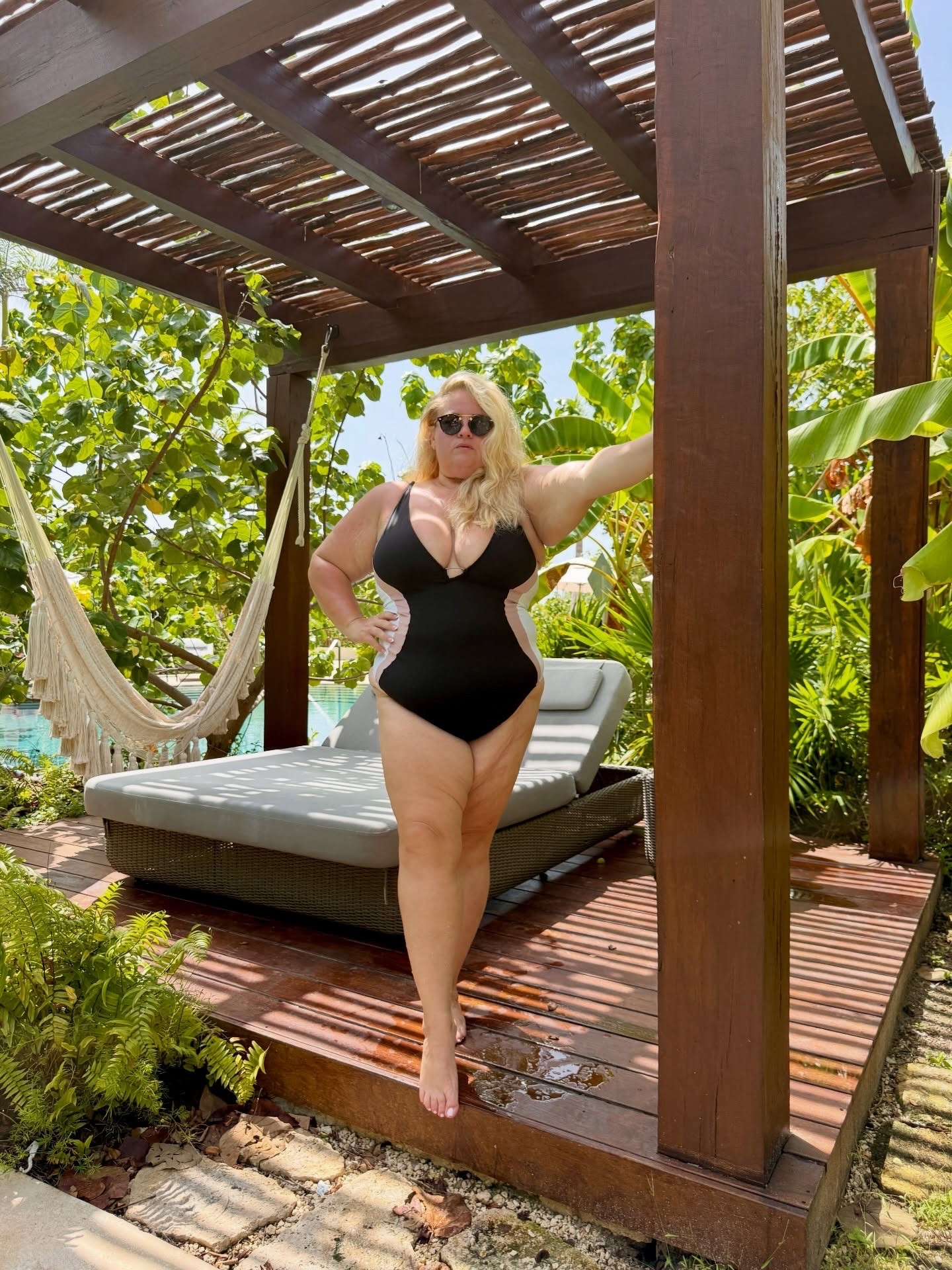 The juice was worth the squeeze 🍋 what kind of friend would I be if I didn’t tell you about this👇(must be following to receive 🔗) 

But really. This swimsuit comes in all the sizes small-3x I’m wearing 2x regular torso. 

Commissions may be earned if you purchase through my links at no cost to you.

#LTKPlusSize #LTKSwim #LTKTravel