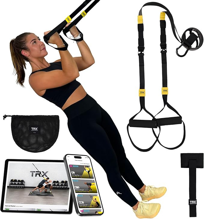 TRX GO Suspension Trainer, At Home, Portable Gym Workout, For Strength Training, Full Body Exerci... | Amazon (US)