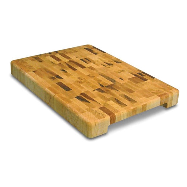 Contemporary End Grain Chopping Block | Bed Bath & Beyond