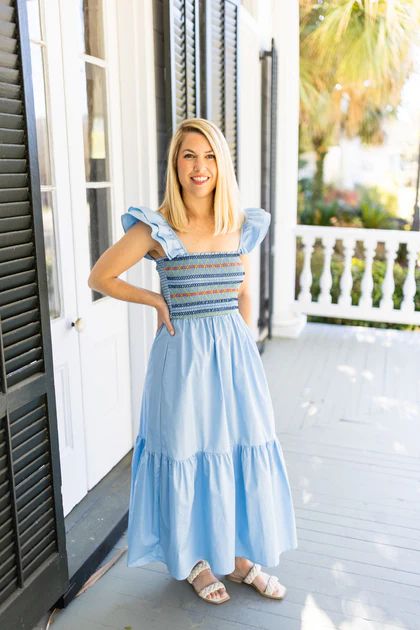 Bakersfield dress, chambray | Mimi Seabrook