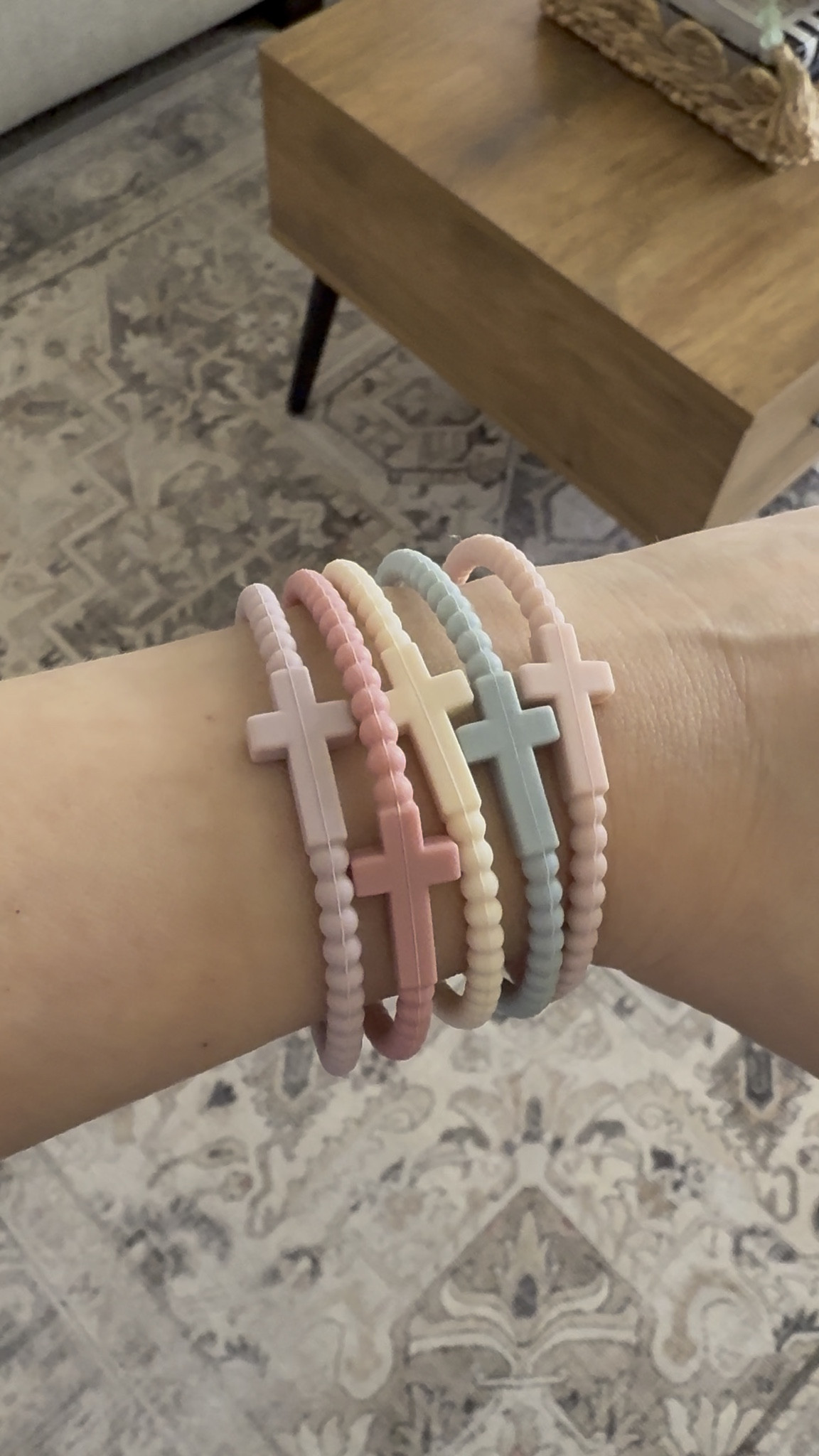I just love these Jesus bracelets. They are stackable, shareable and full of purpose. The colors are so cute for spring. Perfect Easter basket stuffers. 

#LTKSpringSale

#LTKKids #LTKSeasonal #LTKBeauty #LTKmomlife #LTKHome