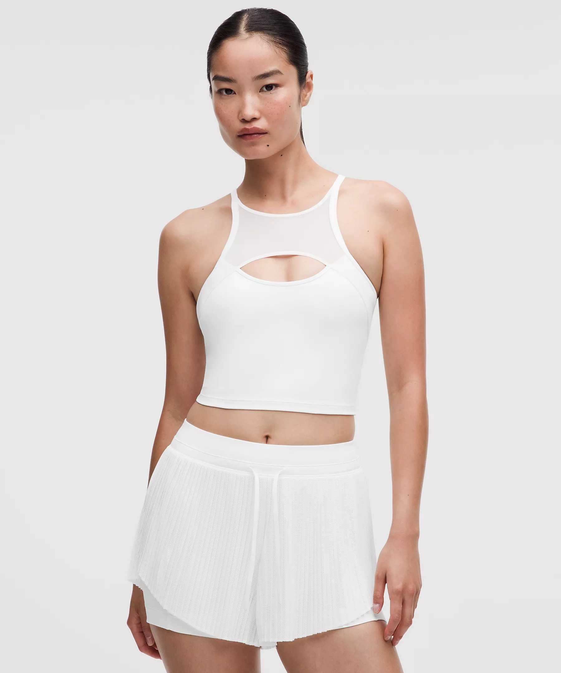 Ace Advantage Mesh-Panel Tennis Tank Top | Lululemon (US)
