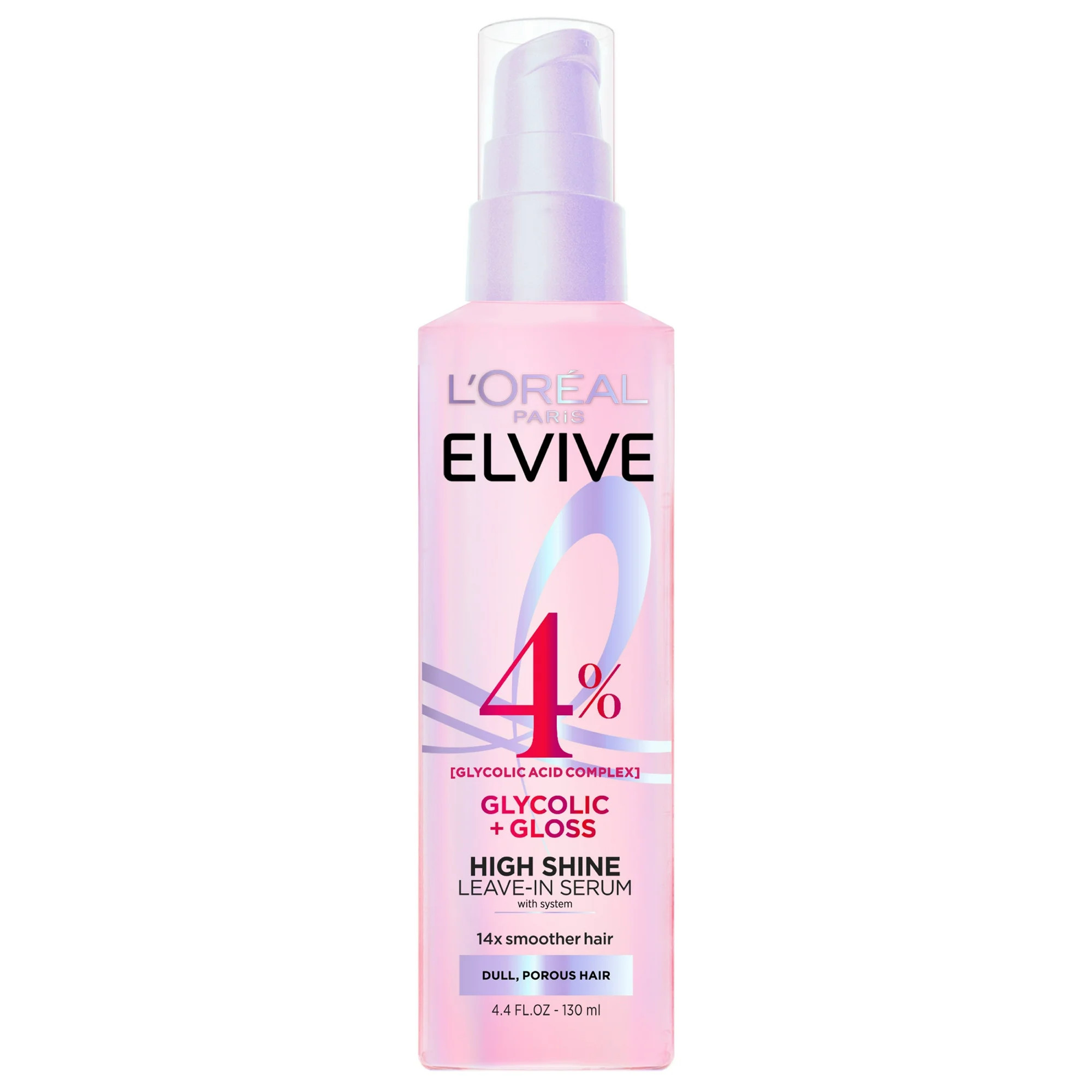 L'Oreal Paris Elvive Glycolic Gloss Shine Enhancing Serum, 4.4 fl oz - Walmart.com | Walmart (US)