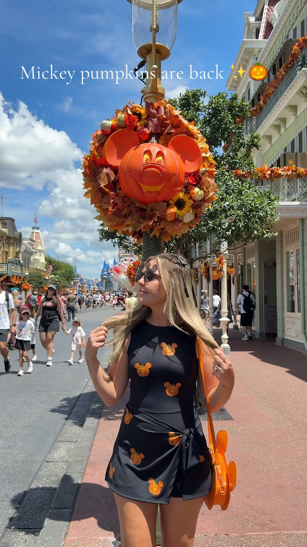 Mickey pumpkin dress for Disney!!