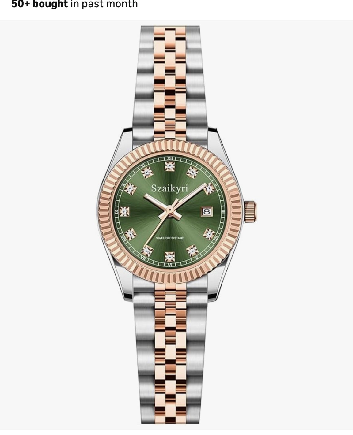 Classic Watch for Women with Solid Stainless Steel Band and Calendar Water Resistant


#LTKGiftGuide #LTKFindsUnder50 #LTKmomlife
