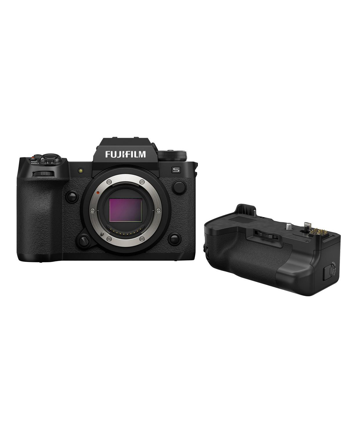 Fujifilm X-H2S Mirrorless Camera with Vertical Battery Grip - Black | Macy's