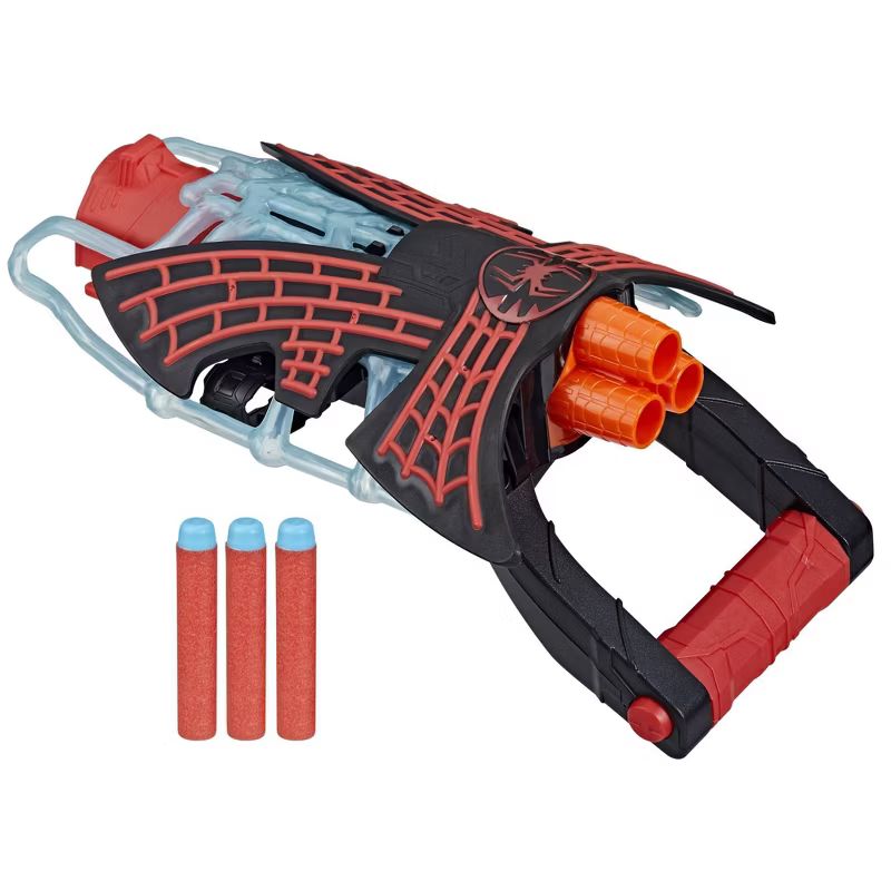 Marvel Spider-Man: Across the Spider-Verse Miles Morales Tri-Shot Blaster | Target