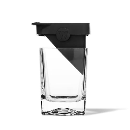 Corkcicle Whiskey Wedge - Premium Old Fashioned Glass with Silicone Ice Mold - For Bourbon, Scotch, & Spirits - Great Gift for Dad - Perfect for the Holidays - 9 oz | Amazon (US)