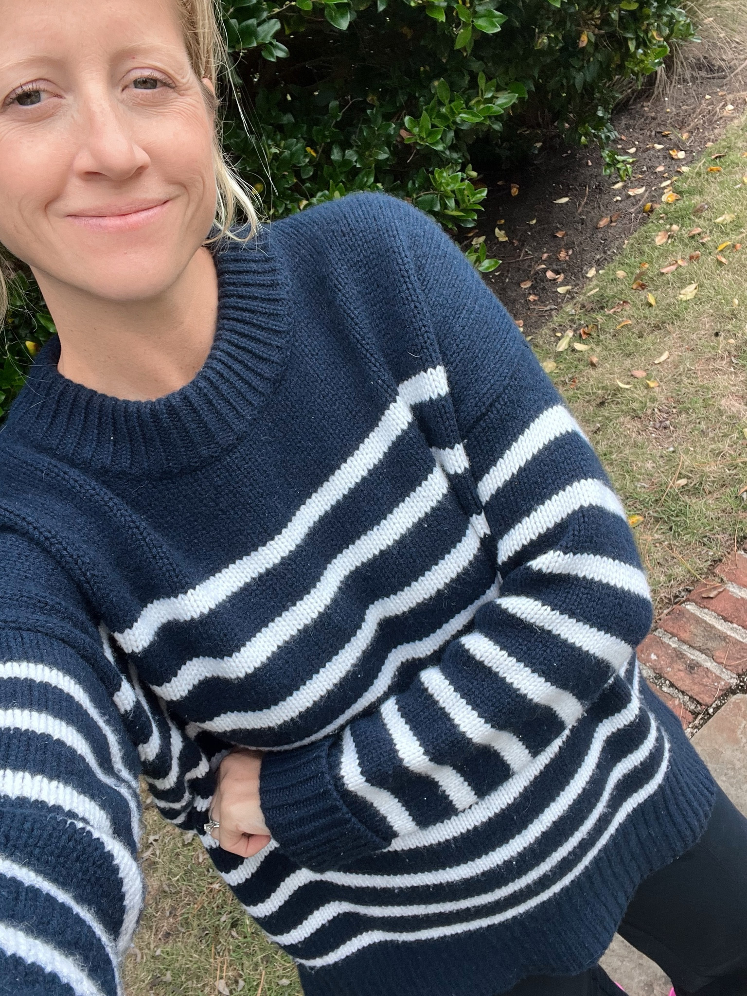 striped sweater navy stripe sweater - la ligne sweater - chunky sweaters - marin sweater 

#LTKGiftGuide #LTKOver40