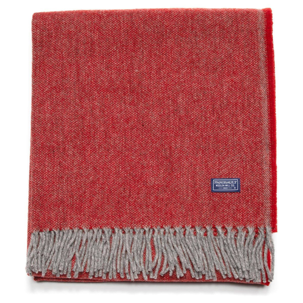 50"x60" Ashby Twill Throw Blanket - Faribault Woolen Mill | Target