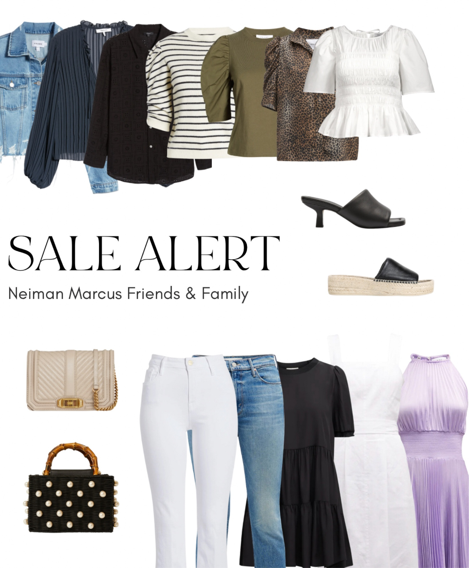 Neiman Marcus friends & family sale favorites! I’m obsessed with the purple ALC Renzo!!! Also I found my Frame denim jacket in stock, it’s a good one (unless you don’t like distressing)

#LTKstyletip #LTKsalealert #LTKFind