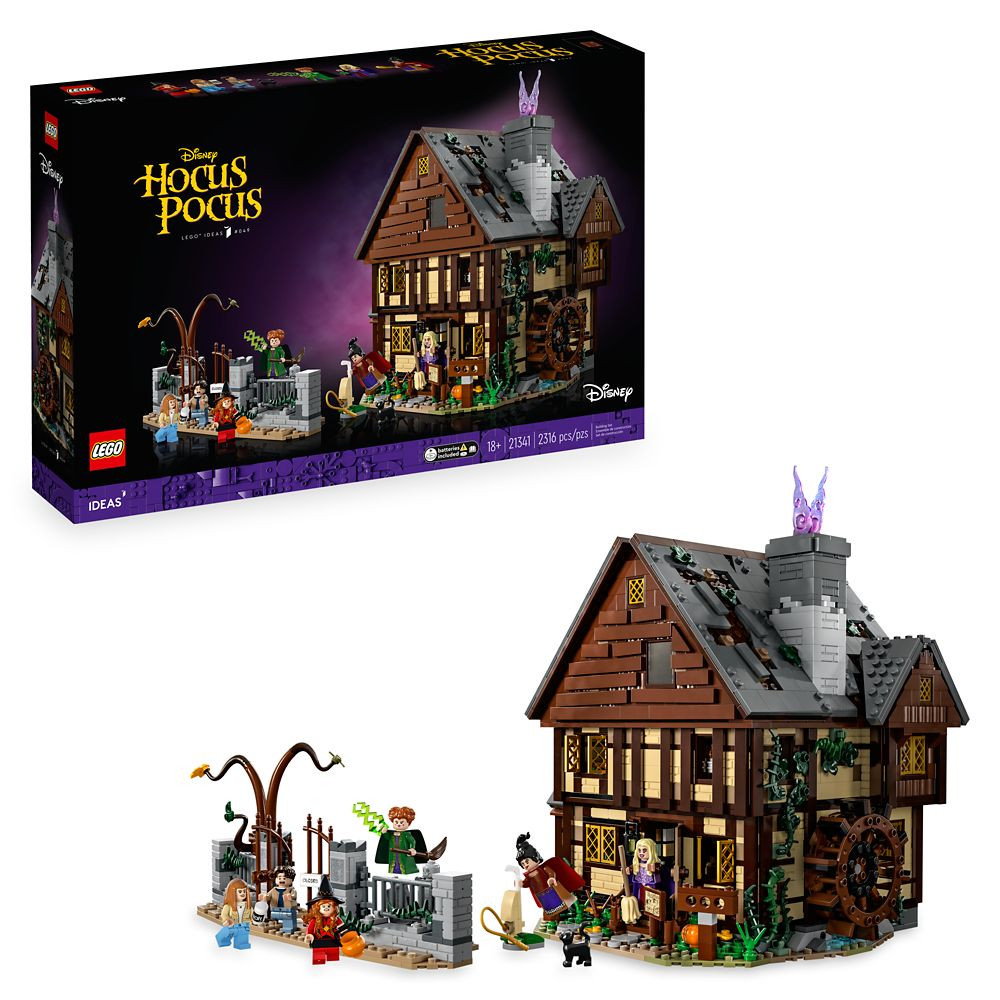 LEGO Ideas Disney Hocus Pocus: The Sanderson Sisters' Cottage – 21341 | Disney Store