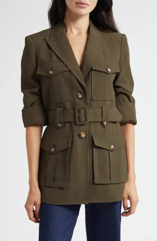 Veronica Beard Jones Dickey Jacket in Cypress at Nordstrom, Size 2 | Nordstrom