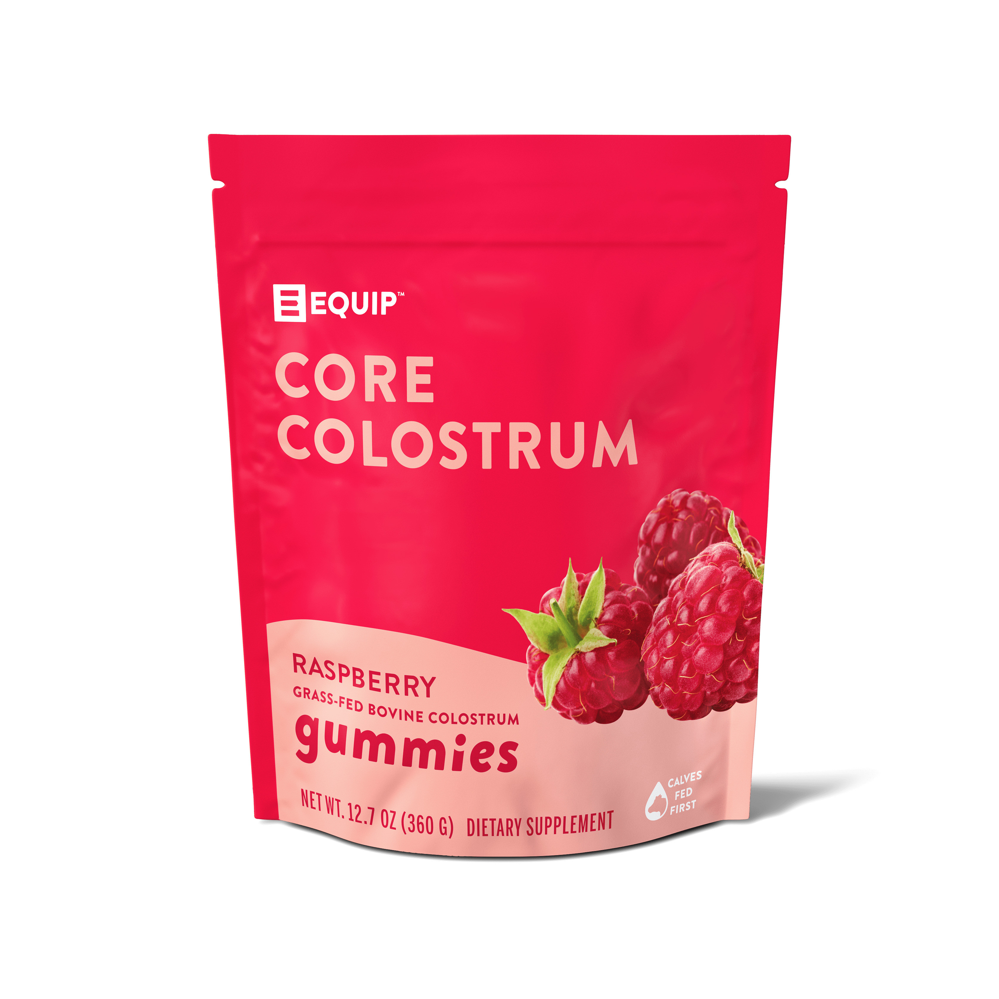 Equip Foods Core Colostrum Raspberry Gummies Convenient Multivitamin, Gut Health, Immunity - Walm... | Walmart (US)