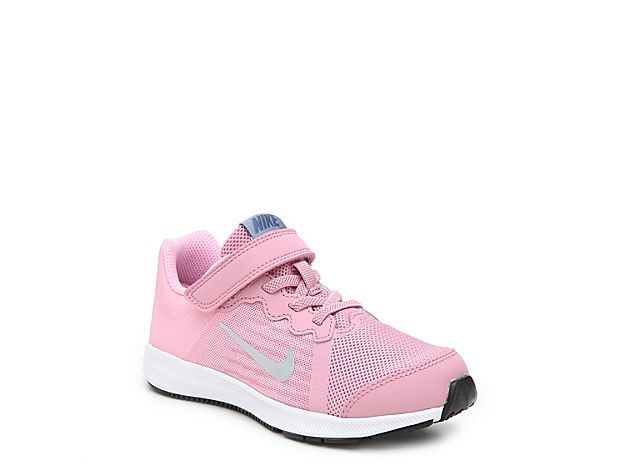 Nike Downshifter 8 Toddler & Youth Running Shoe - Girl's - Light Pink | DSW