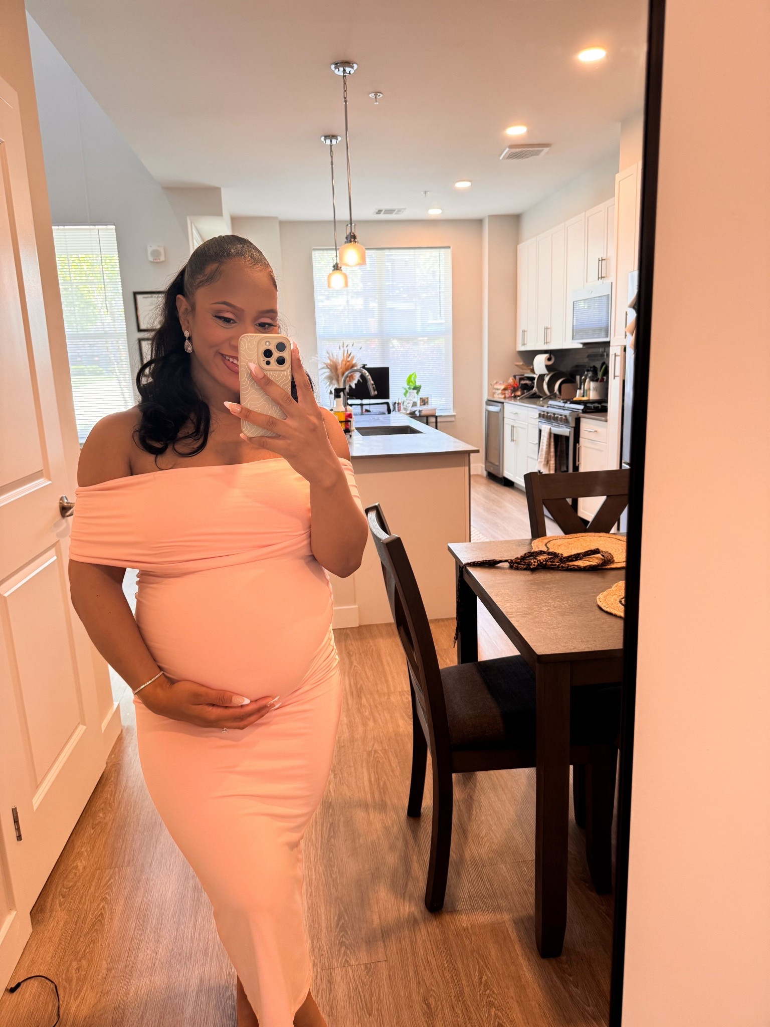 I found the perfect dress for my baby shower- simple yet elegant at the same time 💗. Head over to the bumpsuit for this look 🥰!

#LTKSeasonal #LTKPetite #LTKBump