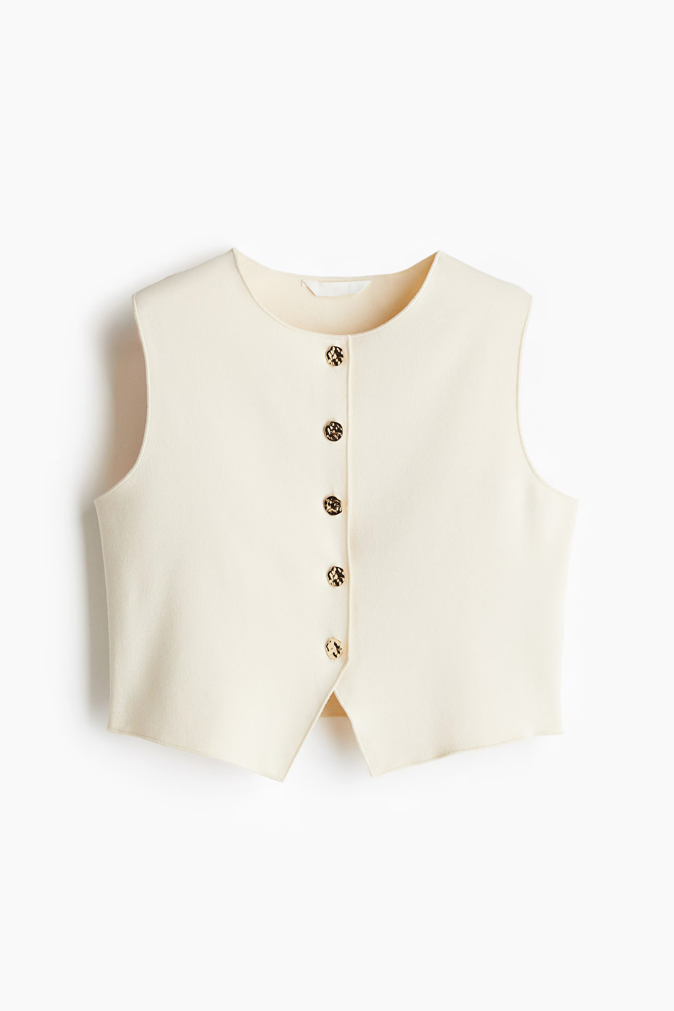 Jersey waistcoat | H&M (UK, MY, IN, SG, PH, TW, HK)