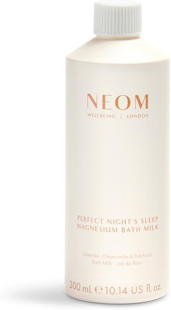 NEOM Perfect Night's Sleep Magnesium Bath Milk, 300ml I 100% Natural Lavender, Chamomile and Patc... | Amazon (US)