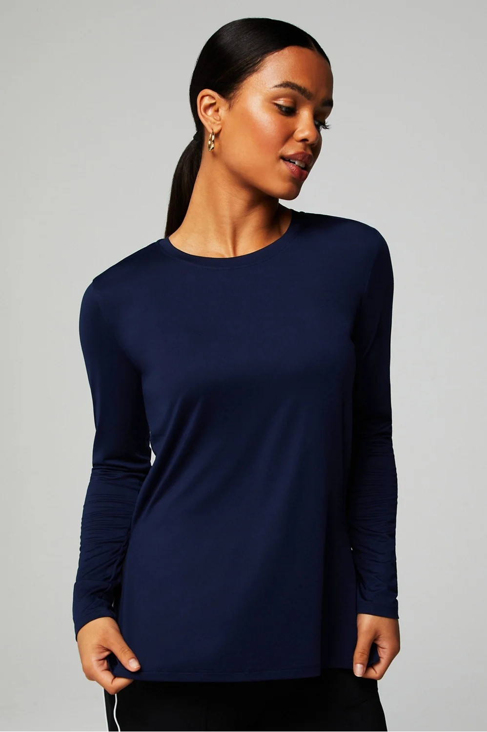 Dry-Flex Long-Sleeve Tunic | Fabletics - North America