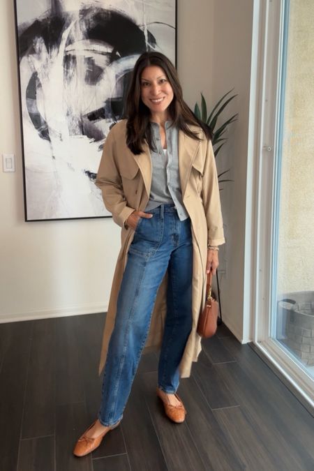 Spring style 
Layering cardigan and trench 

Jeans tts wearing 0

#LTKover40 #LTKSeasonal #LTKstyletip