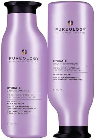 Pureology Hydrate Moisturizing Shampoo & Conditioner Set - For Medium to Thick Dry and Color Trea... | Amazon (US)