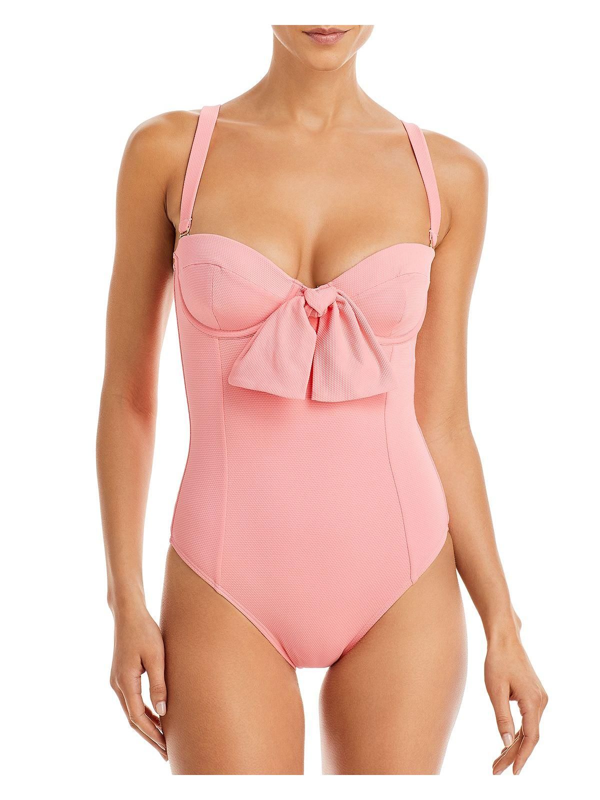 Clara Womens Underwire Strapless One-Piece Swimsuit | Shop Premium Outlets
