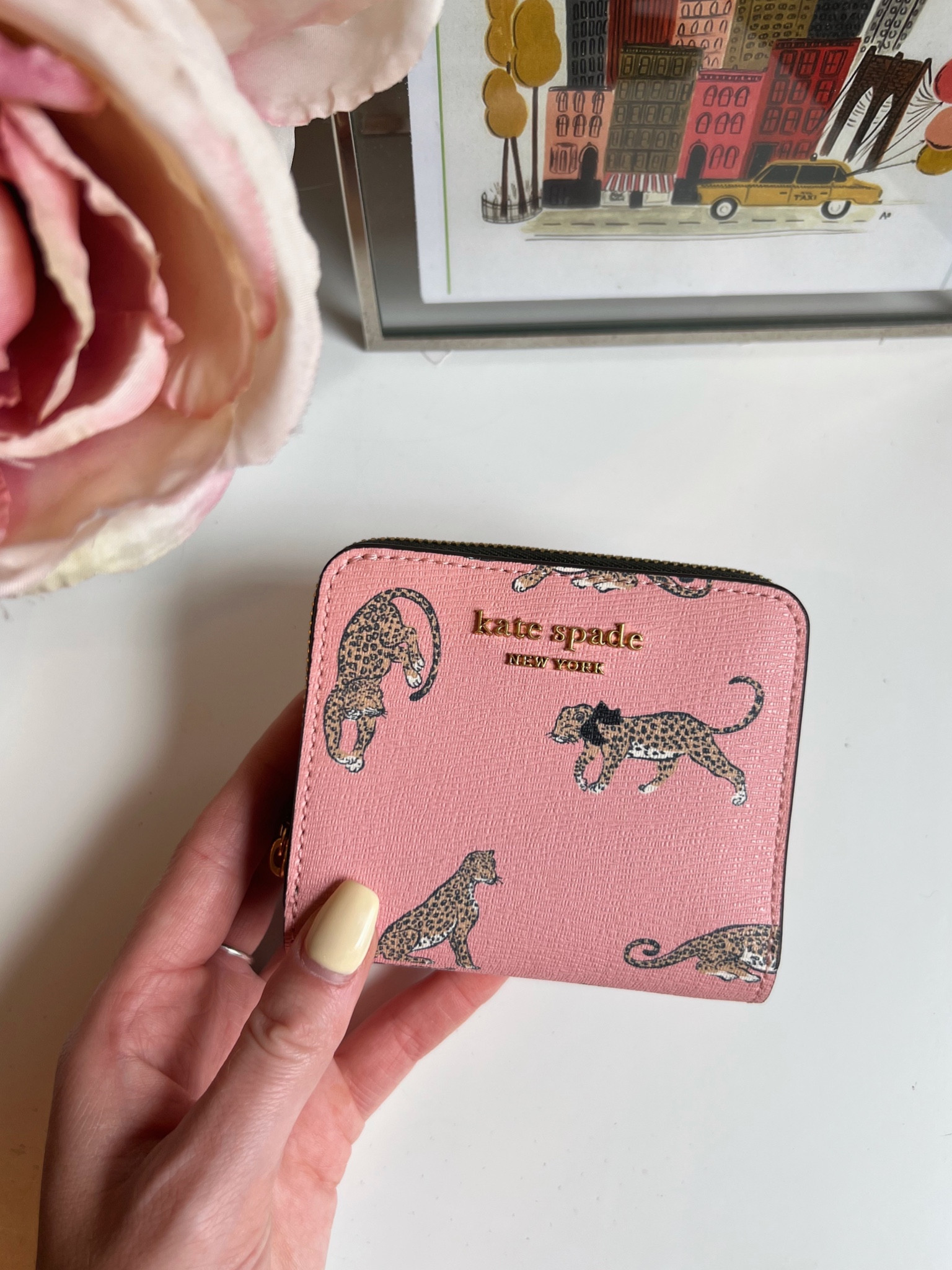 Kate spade safari wallet hot sale