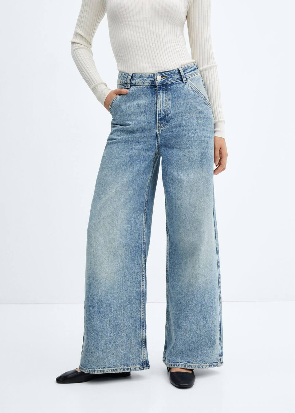 Search: Denim wide leg jeans (31) | Mango United Kingdom | MANGO (UK)