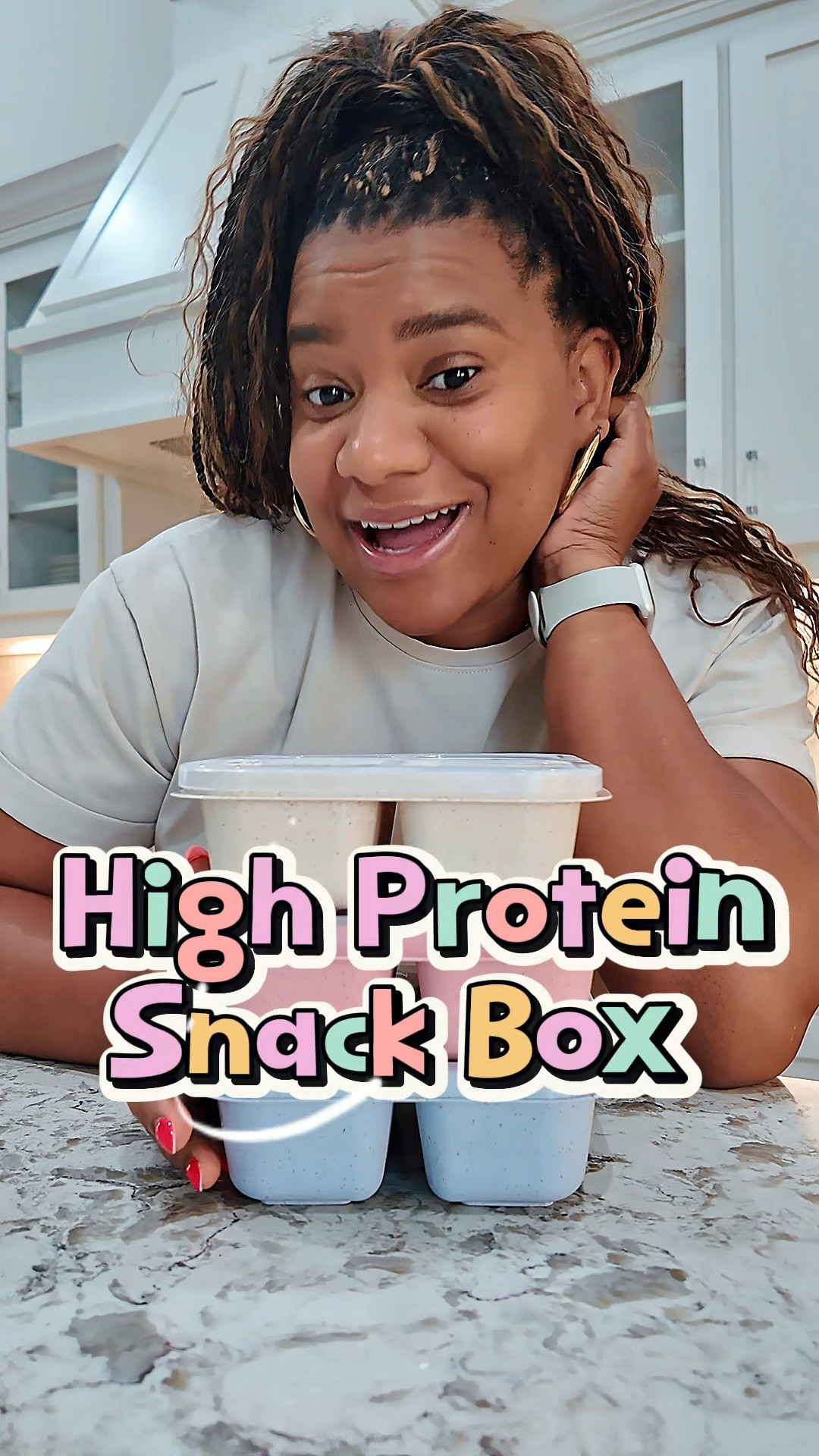 If you struggle with hitting your protein goals this may be the small hack you need! 

These cute 4 pack snack containers were perfect for this prep!

#highprotein #highproteinsnacks #highproteinhack #wellnessjourney