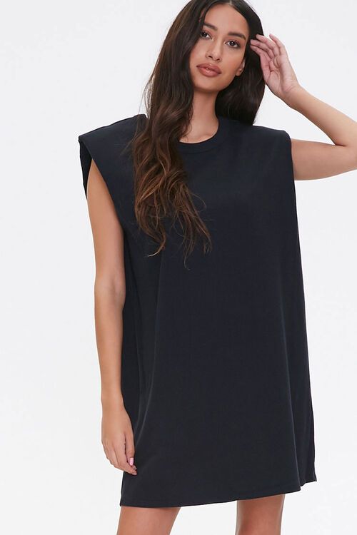 T-Shirt Shoulder Pad Dress | Forever 21 (US)
