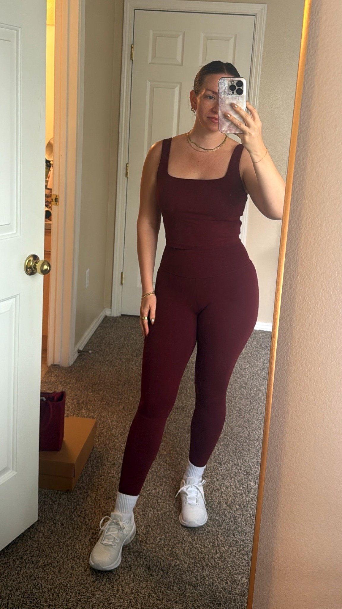 Still loving this Amazon active wear line. I have leggings, shorts, tops and bras. Love that they have so many colors and styles to mix and match!

These are both stretchy. Made size down if not sure on sizes. 

For me -
XS - leggings
M - top

#LTKFindsUnder50 #LTKFindsUnder100 #LTKActive