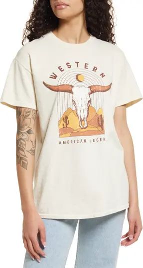 Western American Legend Boyfriend Graphic Tee | Nordstrom