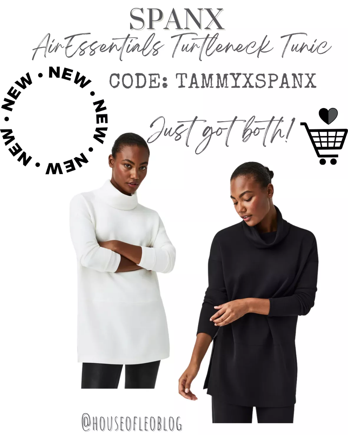 AirEssentials Turtleneck Tunic by SPANX