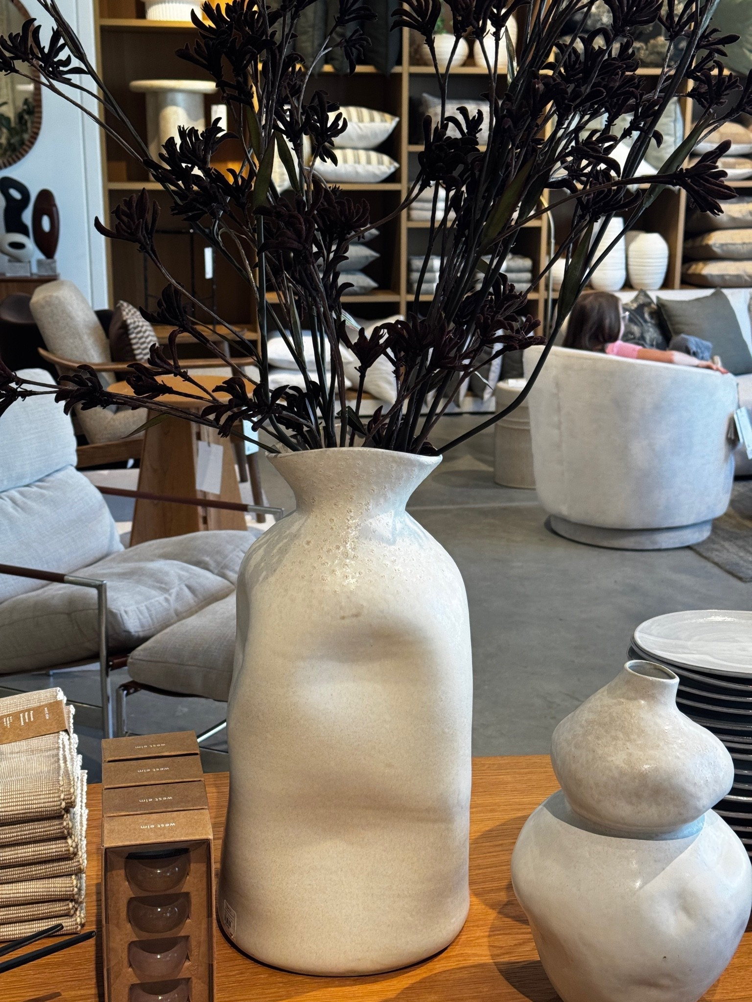 Modern organic table top decor from @west elm Perfect as we transition into fall.

#LTKHome #LTKSeasonal #LTKdayinmylife