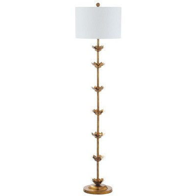 Landen Leaf 63.5 Inch H Floor Lamp - Antique Gold - Safavieh. | Target