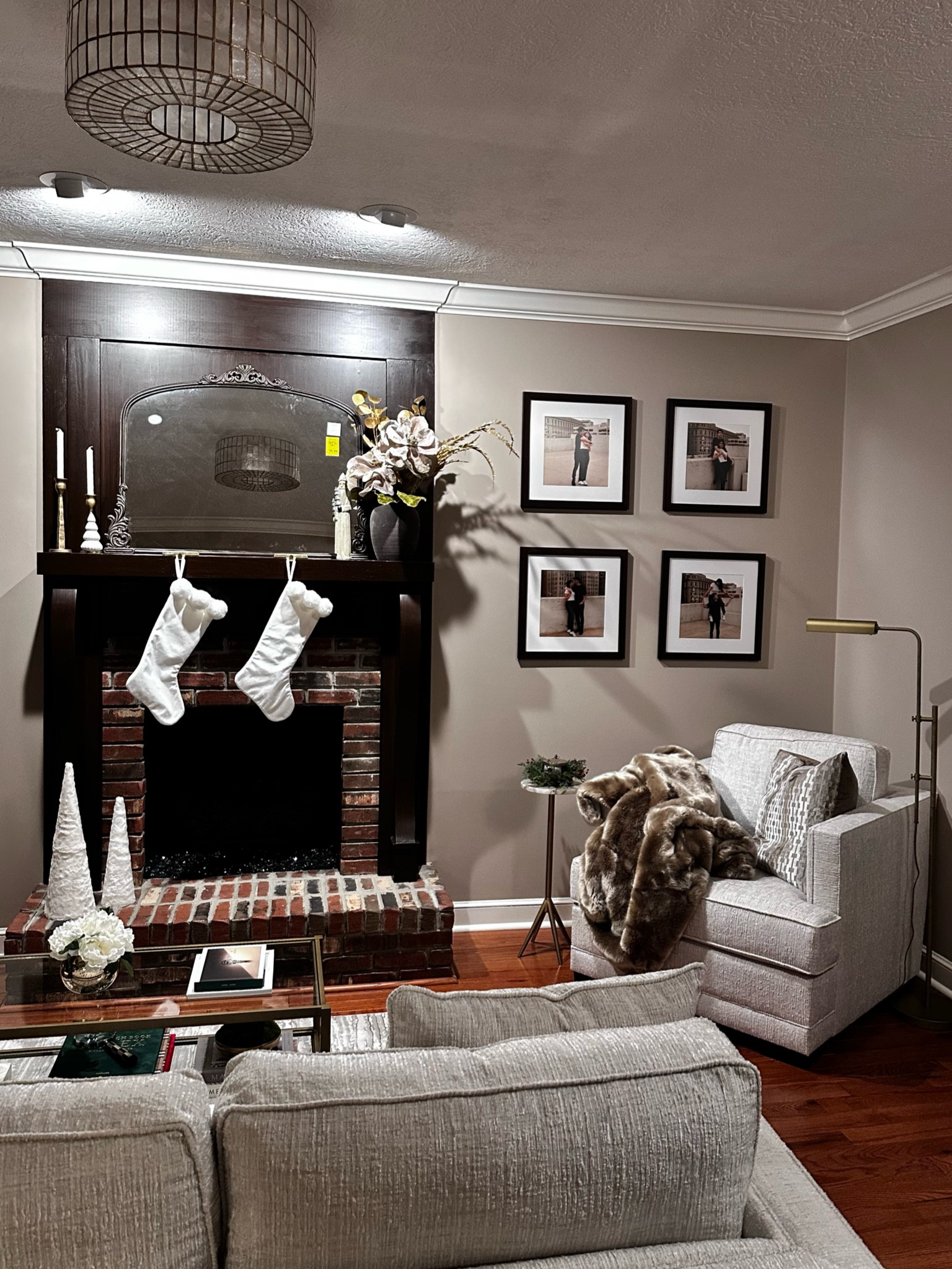 Not loving the mirror - going to return and find different

Sofa and chair are Value City

Home, Home Depot, bed bath and beyond, wayfair, Amazon, value city, pottery barn, light, faux tree, throw pillow, coffee table, joss & main, area rug, photo wall, frame it wash, Christmas decor, holiday decor, fireplace mantel, stockings, fur blanket, coffee table book, mantel mirror, crate and barrel, west elm, afloral, accent chair, sofa, couch, coffee table, rug, tray, faux flowers, arm chair, modern, luxe, wayfair, Mitchell gold + Bob Williams, crate & barrel, west elm, pottery barn, Williams Sonoma, at home, home goods, Nathan James, Home Depot, Ballard designs, ZGallerie, horchow, perigold, Theodore Alexander, hooker furniture, interior design, living room, home decor, style, luxe, wayfair, overstock, neiman Marcus, one stop bedrooms, picture frame, lamps plus, lamp, candle holder, chair, accent chair, table, console table, end table, furniture, house, arhuaus, Ballard designs, ZGallerie, under 500, under 400, under 300, under 200, under 100, sweet Caroline collection #LTKunder100 

#LTKsalealert #LTKstyletip #LTKhome

#LTKHome #LTKStyleTip #LTKHoliday